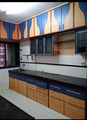 Kitchen in 2 BHK Apartment at Rustomjee Raag, Goregaon East – for Rent