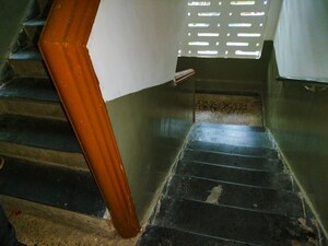 Staircase in  Apartment at Gandhi Nagar – for Sale