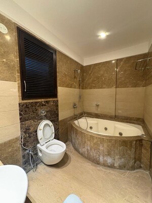 Bathroom in 5 BHK Apartment at Supreme Pallacio, Baner – for Rent