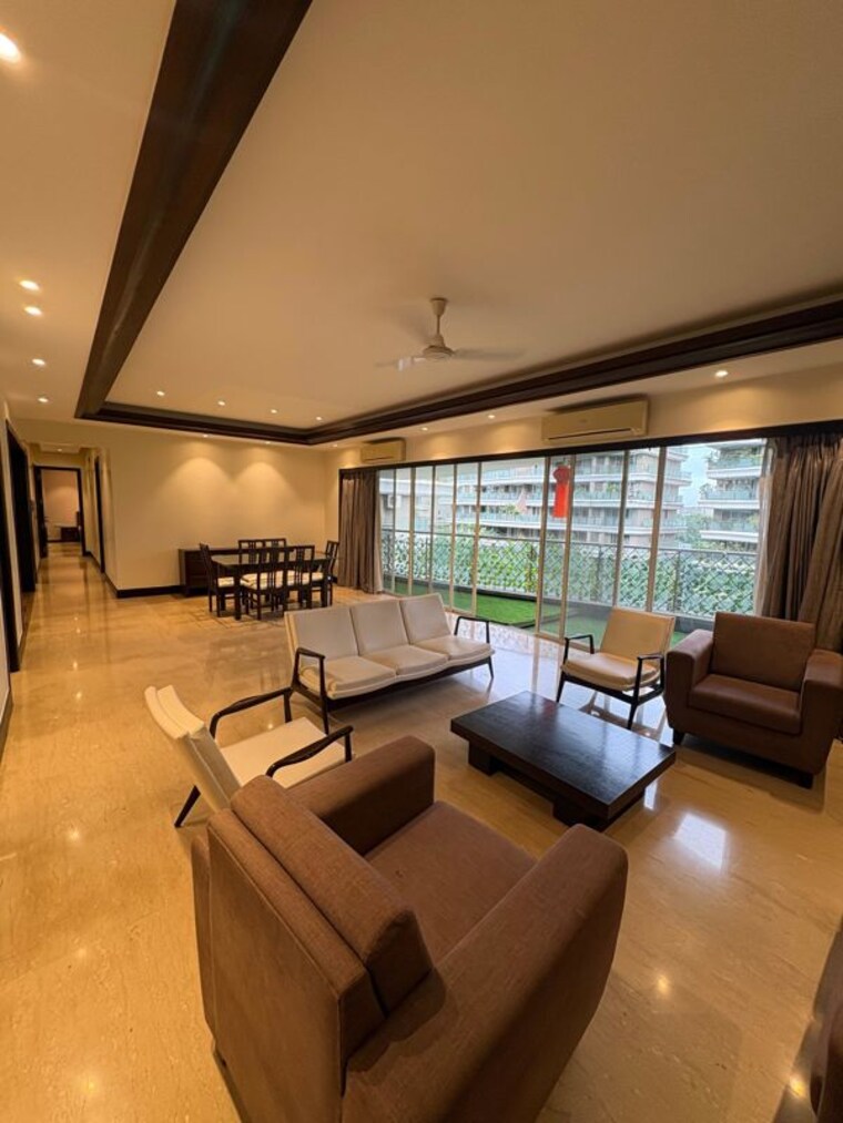 Living Room, supreme-pallacio 5 Bedroom 2200 Sq.Ft. Apartment In Baner Pune 10621334