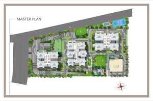 Master Plan in 4 BHK Apartment at Rajapushpa Skyra, Kokapet – for Sale