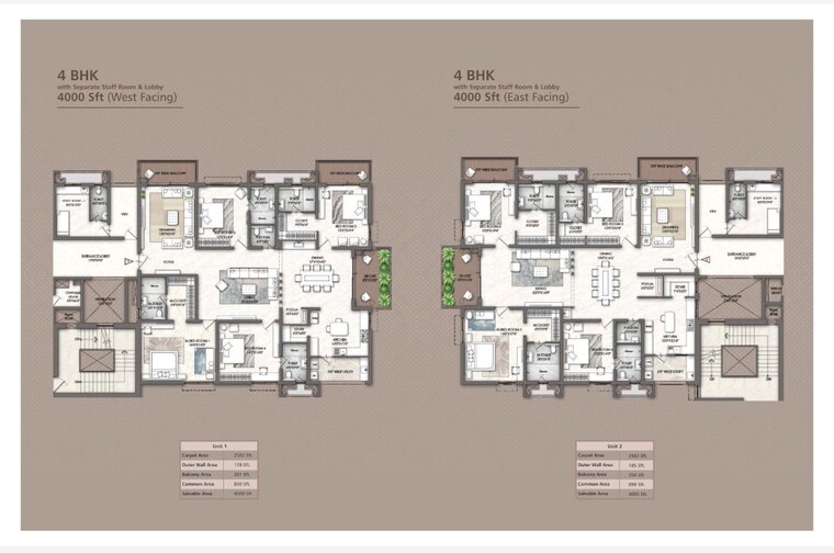 Master Plan, rajapushpa-skyra 4 Bedroom 4000 Sq.Ft. Apartment In Kokapet Hyderabad 10621391