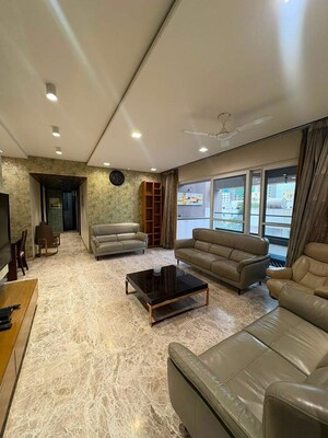 Living Room in 5 BHK Apartment at Kumar Privie Selena, Pashan – for Rent