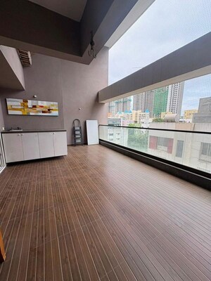 Balcony in 5 BHK Apartment at Kumar Privie Selena, Pashan – for Rent