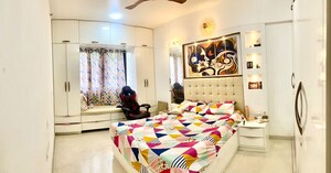 Bedroom in 3 BHK Apartment at Shapoorji Pallonji Vicinia, Powai – for Rent