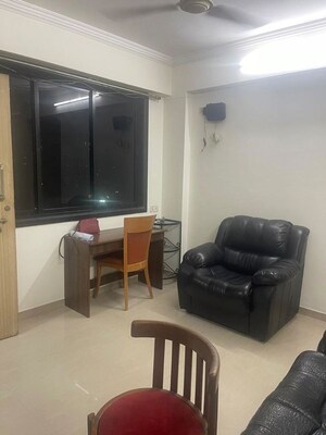 Living Room in 1 BHK Apartment at Hiranandani Gardens Kingston, Powai – for Sale