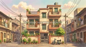  Independent House – Exterior View View at New Basti - for Sale