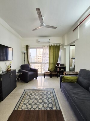 Living Room in 2.5 BHK Apartment at Sheth Clarion, Borivali East – for Sale