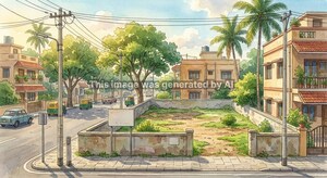  Land – Exterior View View at Shanthi Nagar - for Sale