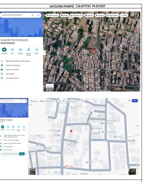 Floor Plan in  Apartment at Shahupuri – for Sale