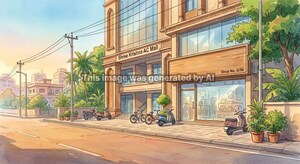  Shop – Exterior View View at Dindoli - for Sale