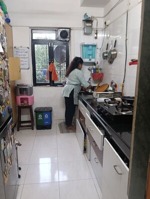 Kitchen in 3 BHK Apartment at Lokhandwala Complex – for Rent