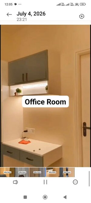 Bathroom in 3 BHK Apartment at Salarpuria Sattva Park Cubix, Devanahalli – for Rent