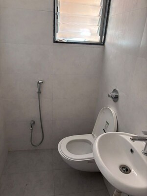 Bathroom in 2 BHK Apartment at GK Rose Aster, Punawale – for Rent