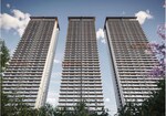 3 BHK + Study Room 2475 Sq.Ft. Apartment in Experion Saatori