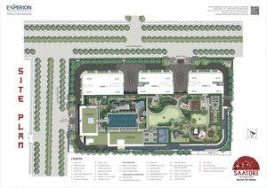Master Plan in 3 BHK Apartment at Experion Saatori, Sector 151 – for Sale