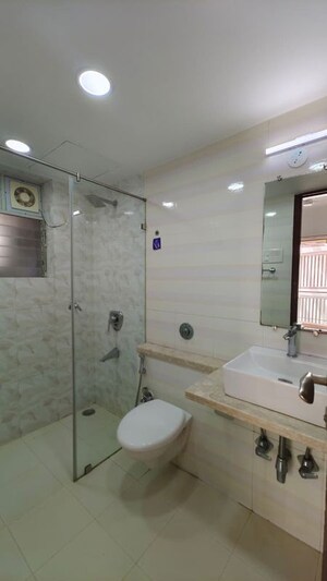 Bathroom in 4 BHK Apartment at Santacruz West – for Sale