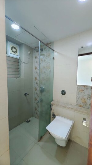 Bathroom in 4 BHK Apartment at Santacruz West – for Sale