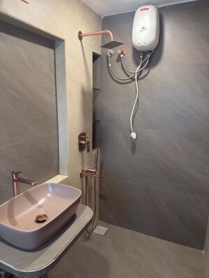 Bathroom in 2 BHK Apartment at Dev Shakti, Santacruz West – for Sale