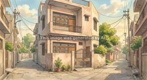  Builder Floor – Exterior View View at Saboli - for Sale