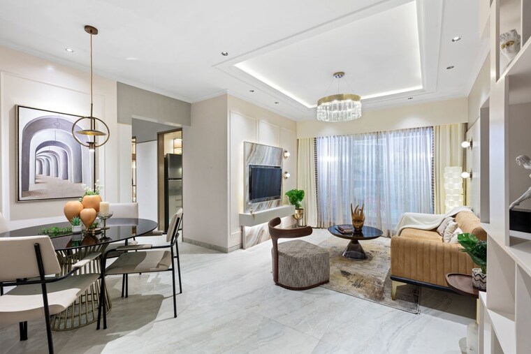Living Room, darshan-phoenix-tower 1 Bedroom 323 Sq.Ft. Apartment In Kandivali East Mumbai 10622010