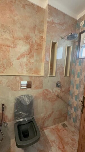 Bathroom in 2 BHK Builder Floor at Kalkaji – for Rent