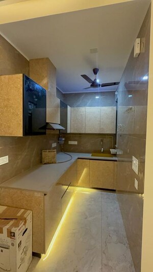 Kitchen in 2 BHK Builder Floor at Kalkaji – for Rent