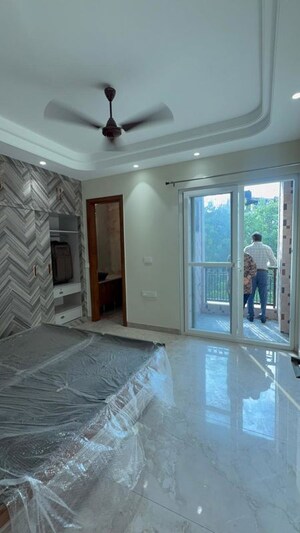 Bedroom in 2 BHK Builder Floor at Kalkaji – for Rent