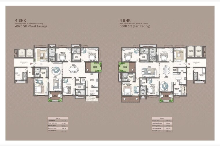 Master Plan, rajapushpa-skyra 4 Bedroom 5000 Sq.Ft. Apartment In Kokapet Hyderabad 10622030