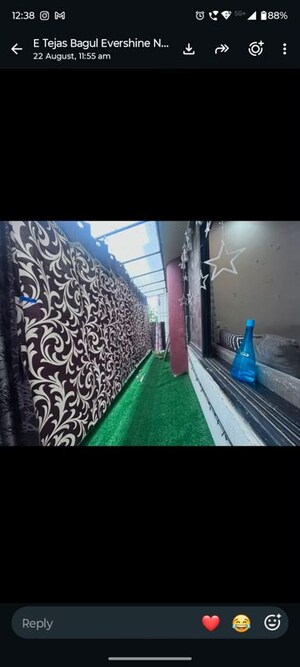 Bedroom in 2 BHK Apartment at Evershine City, Vasai East – for Rent