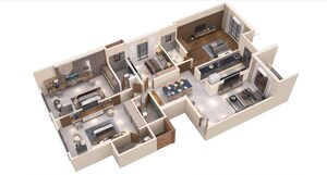4 BHK Apartment For Sale in Pranav Pearl Palace, Santacruz West
