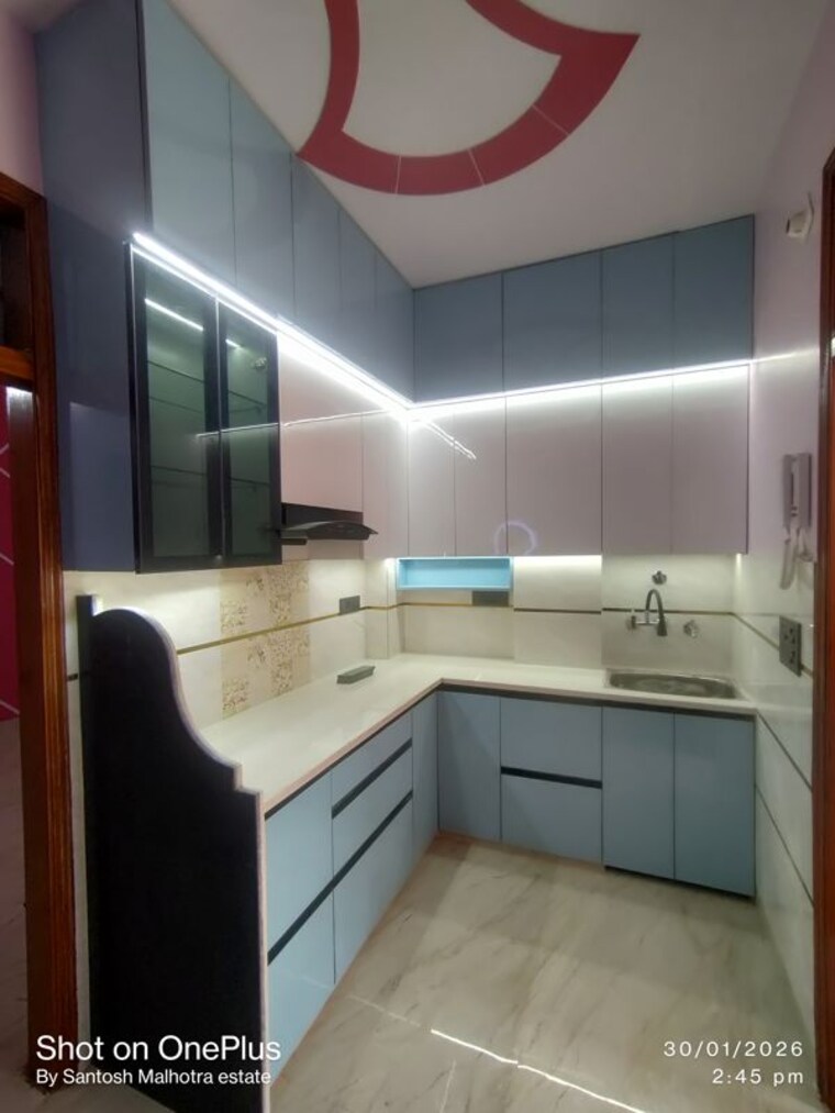 Kitchen, dwarka mor 1.5 Bedroom 650 Sq.Ft. Builder Floor In Dwarka Mor Delhi 10622048