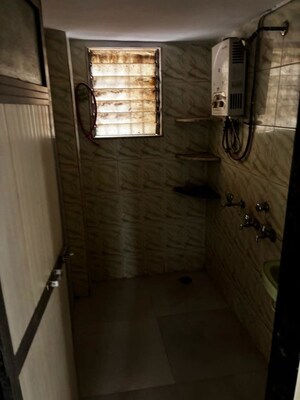 Bathroom in 1 BHK Apartment at Vijay Park, Kasarvadavali – for Rent