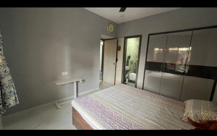 Bedroom, balkum pada 1 Bedroom 460 Sq.Ft. Apartment In Balkum Pada Thane 10622084