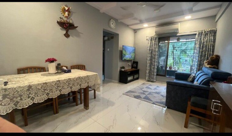 Living Room, balkum pada 1 Bedroom 460 Sq.Ft. Apartment In Balkum Pada Thane 10622084