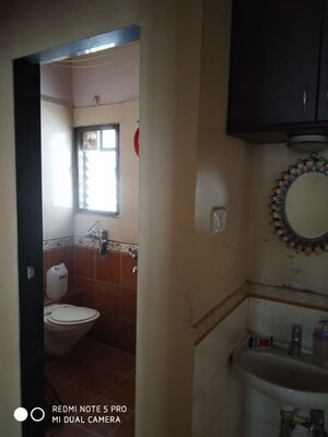 Bathroom in 2 BHK Apartment at Lodha Paradise, Majiwada – for Sale
