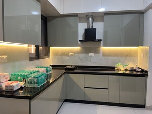 Kitchen in 3 BHK Apartment at Purva Atmosphere, Thanisandra Main Road – for Rent