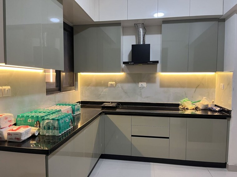 Kitchen, purva-atmosphere 3 Bedroom 1680 Sq.Ft. Apartment In Thanisandra Main Road Bangalore 10622090