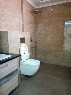 Bathroom in 1 BHK Builder Floor at Greater Kailash – for Rent