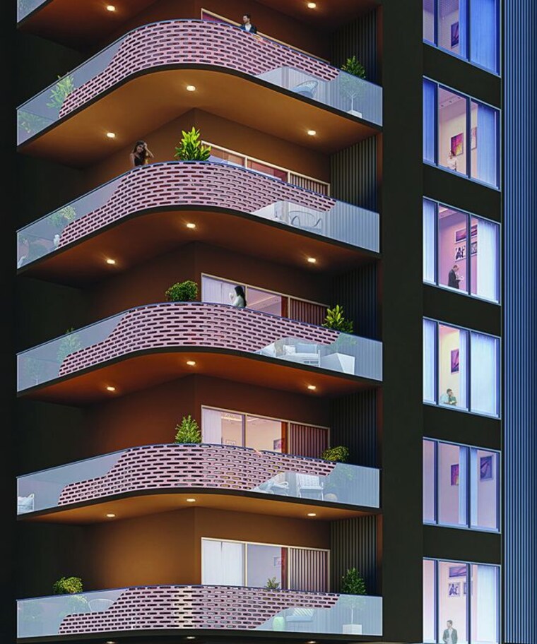 Exterior View, meenakshi-elysia 4 Bedroom 4188 Sq.Ft. Apartment In Gun Foundry Hyderabad 10622115