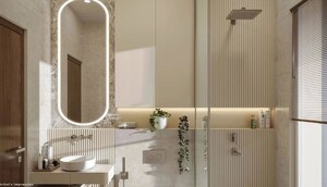 Bathroom in 2 BHK Apartment at Sugee Sukrut, Dadar West – for Sale