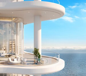 Building Lobby in 5 BHK Apartment at Lodha Sea Face, Worli – for Sale