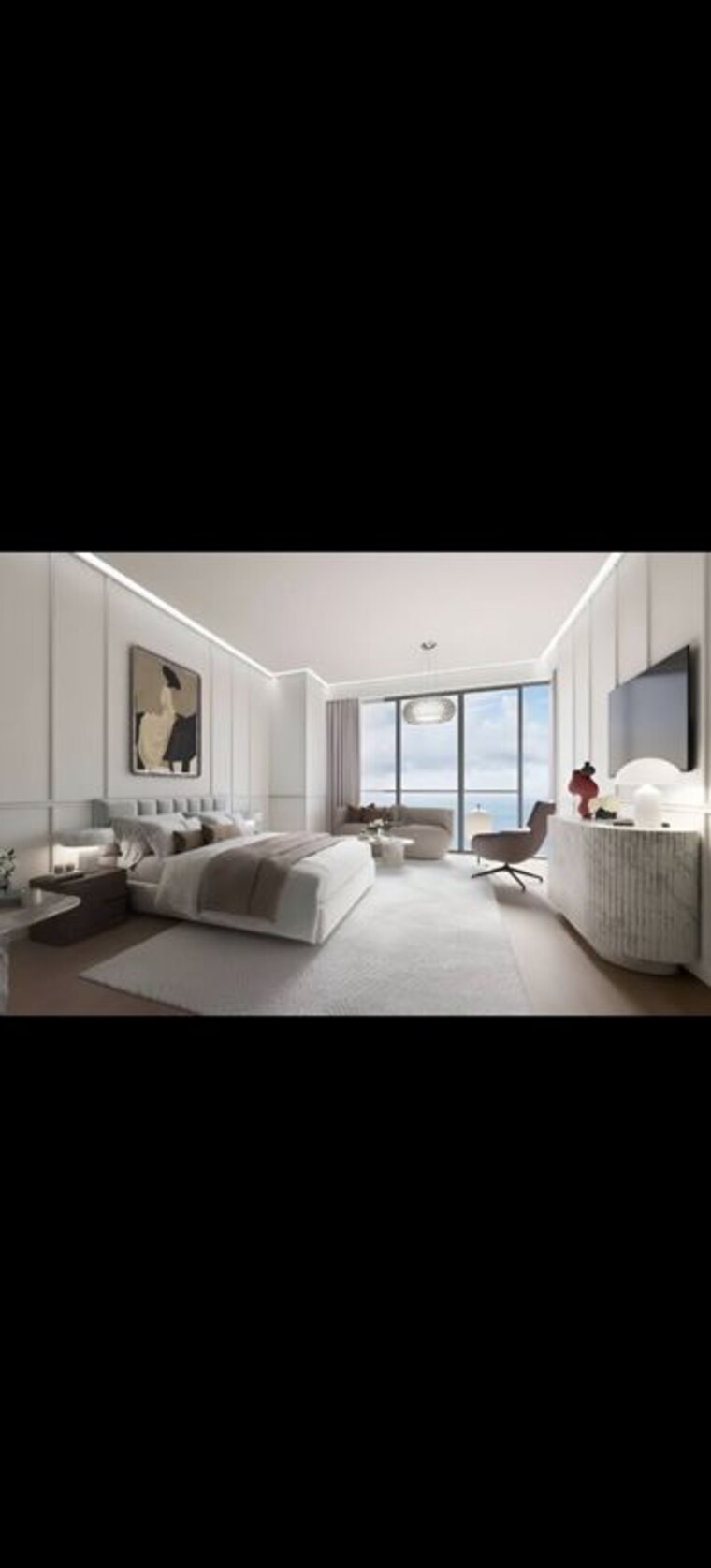 Bedroom, rustomjee-cliff-tower 5 Bedroom 4450 Sq.Ft. Penthouse In Bandra West Mumbai 10622136