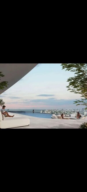 Swimming Pool in 5 BHK Penthouse at Rustomjee Cliff Tower, Bandra West – for Sale