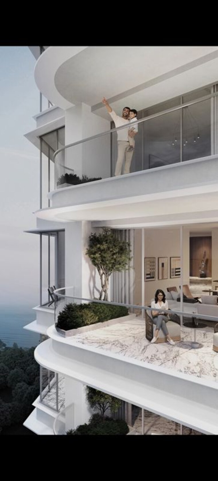 Exterior View, rustomjee-cliff-tower 5 Bedroom 5805 Sq.Ft. Penthouse In Bandra West Mumbai 10622138