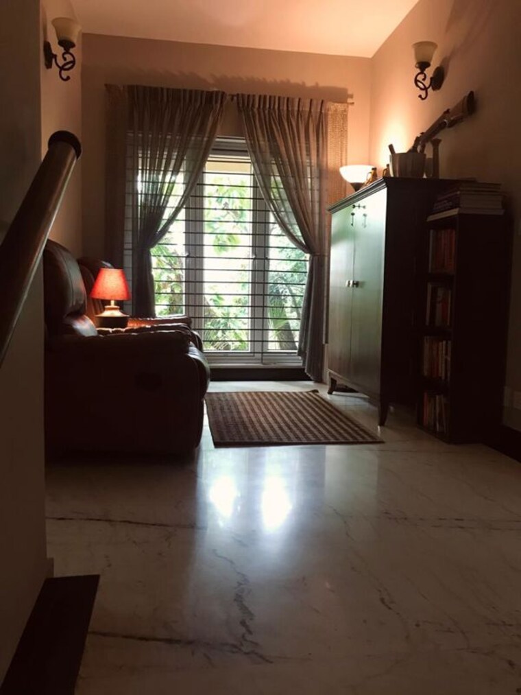 Living Room, cascade-apartments 3.5 Bedroom 3000 Sq.Ft. Apartment In Benson Town Bangalore 10622139