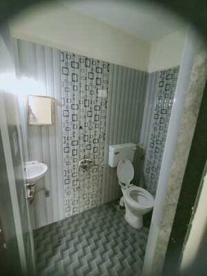 Bathroom in 1 BHK Apartment at Vinay Unique Homes, Virar West – for Rent