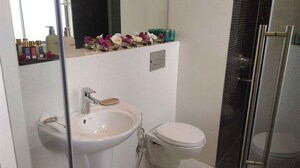 Bathroom in 4 BHK Villa at Greater Infra CS Rao Green Valley, Bachupally – for Sale
