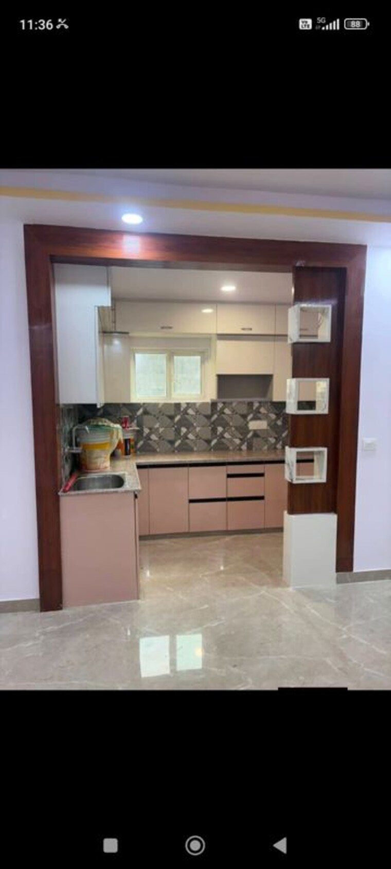 Kitchen, green-home 2 Bedroom 950 Sq.Ft. Builder Floor In Sector 73 Noida 10622167