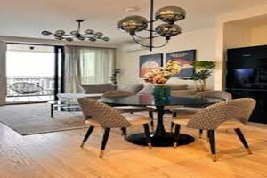 Dining area in 3 BHK Apartment at Bren Luxuria, Arekere – for Sale